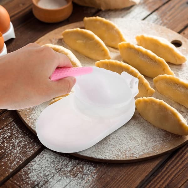 Plast Tortillas Sockerpannkakor Dumpling Skin Deg Press Köksprylar（Vit） White