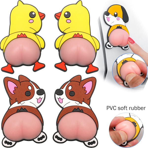 4 st dörrkraschblock anti-bump och anti-scratch kaross universal - roliga bilstickers
