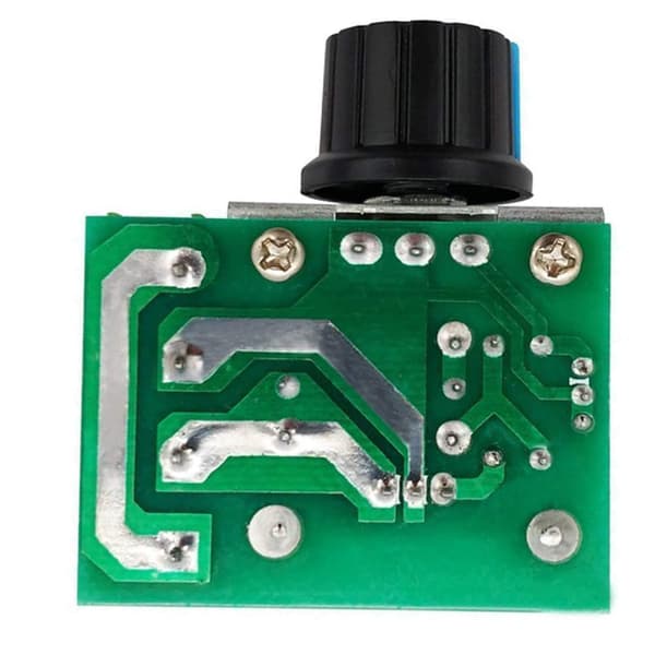 Pakke med 5 2000W elektronisk spenningsregulatormodul Motor LED-dimmer med hastighetskontroller
