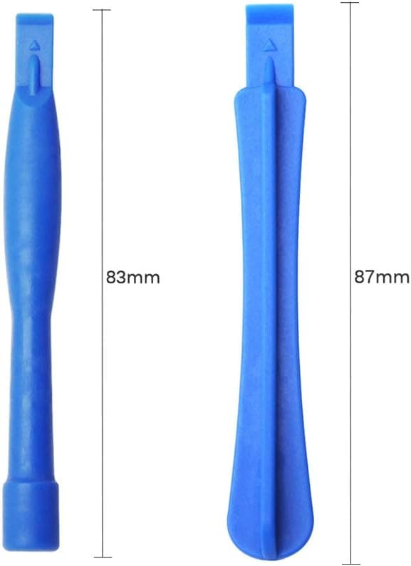 8-pack metall och plast spudgers öppnare med triangulär öppningsplockare