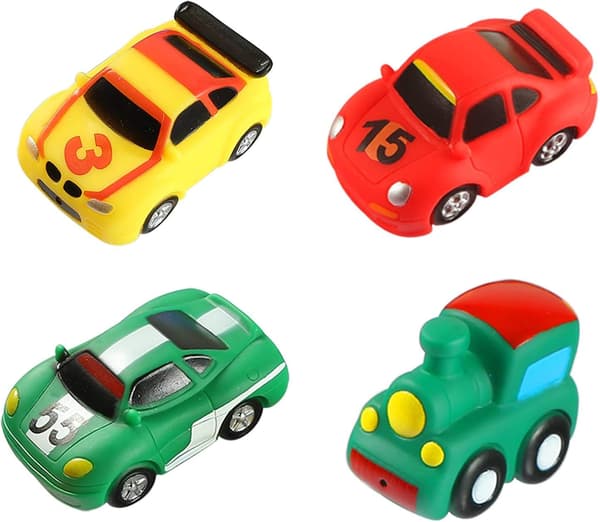 Flytande badleksaker i gummi - 11 delar