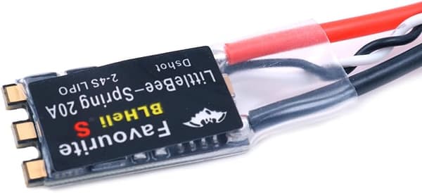 Dele og tilbehør Lille bi BLHeli-s Spring 20A ESC 2-6 S understøtter til Mulitshot Multicopter-20A