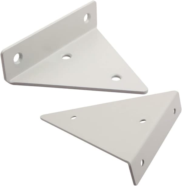 Heavy Duty Triangle Hidden Shelf Bracket Triangle Steel Shelf Bracket 2pcs