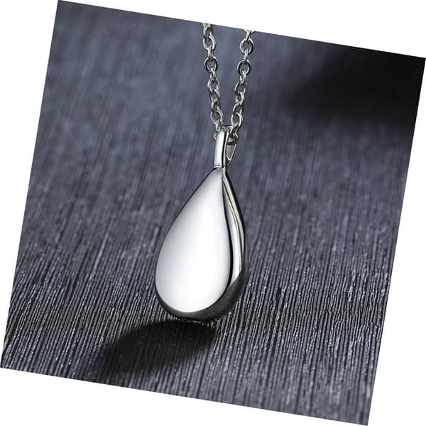 Parfume Vedhæng Diffuser Ask Dråbe Duft Essentiel Aromaterapi Mors Dag Gave (sølv) Silver