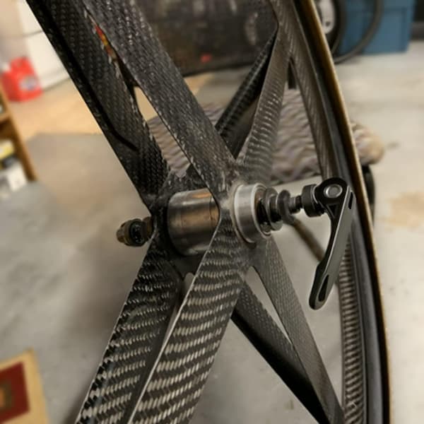 Cykel quick release stang hule aksel tilbehør For- og baghjul hule aksel sæt