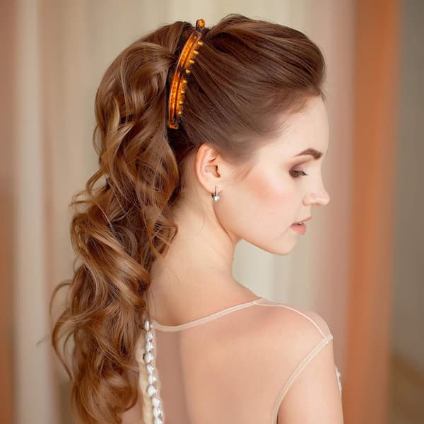 Bananahårklemmer Clincher Combs Clip Fishtail Hårklemme 9 stk.