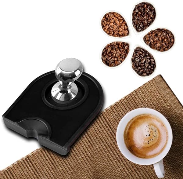 Multifunktionel skridsikker slidstærk kaffe anti-lirke silikonepude (sort) black