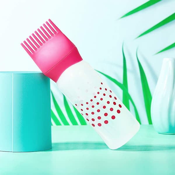 3 st Root Comb Applicator Hårfärgningsflaskor Hårfärgningsapplikatorer för Hemmasalong