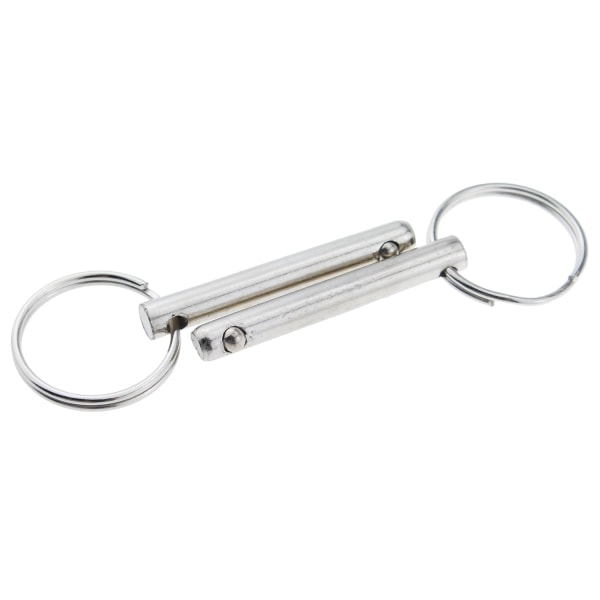 4 st Bimini Top Pin Snabbkopplingsstift 45mm Full 316 Rostfritt Stål, Marin Hårdvara