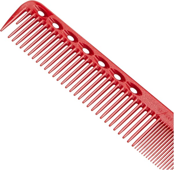 1 stk. klippekam 339 Carbon (rød) Red