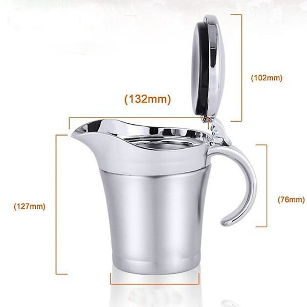 Såssåsningspanna Dubbelisolerad såssåsningspanna Kryddflaska - 500ml