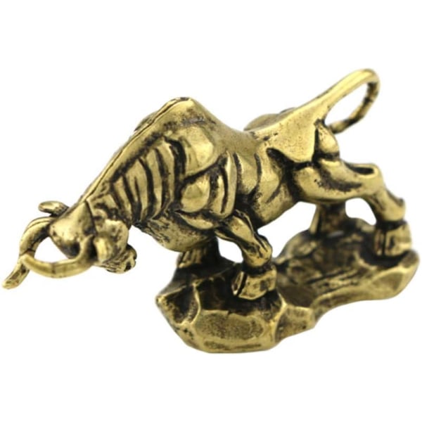 Tjurfigur Fortune Wall Street Tjurstaty Ox Årsfigur Oxeskulptur för presenter Heminredning