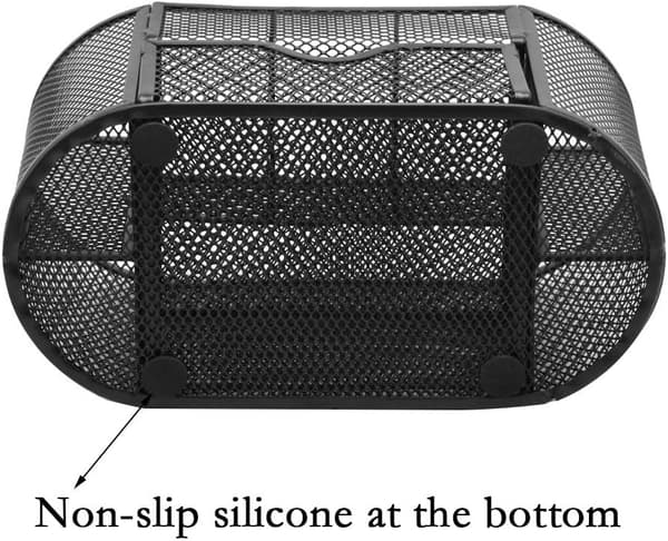 Mesh skrivebordsorganizer, multifunktionel penneholder med skuffeopbevaring til skrivebord (grøn) green
