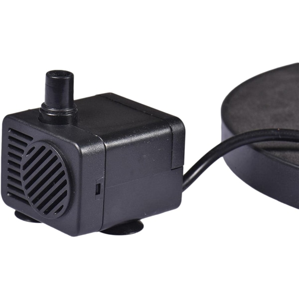 Solcellsfontän, 20 cm sprayhöjd energibesparande minidrivande fontän