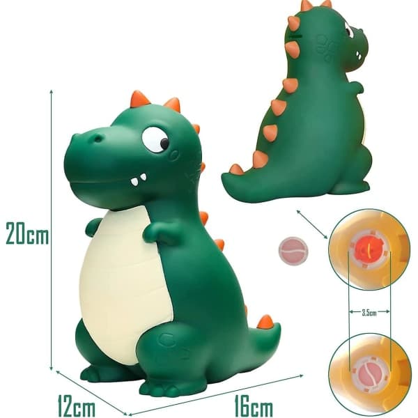 Lasten dinosaurus-säästöpossu