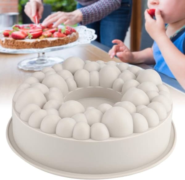 Silikonform för bakning av mousse-tårtor