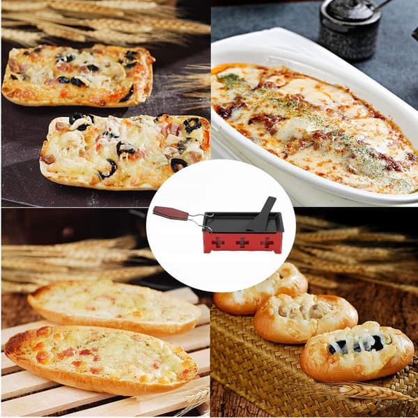 Strekkbar non-stick ostesteker bakebrett, tilbehør til metallgrillplate