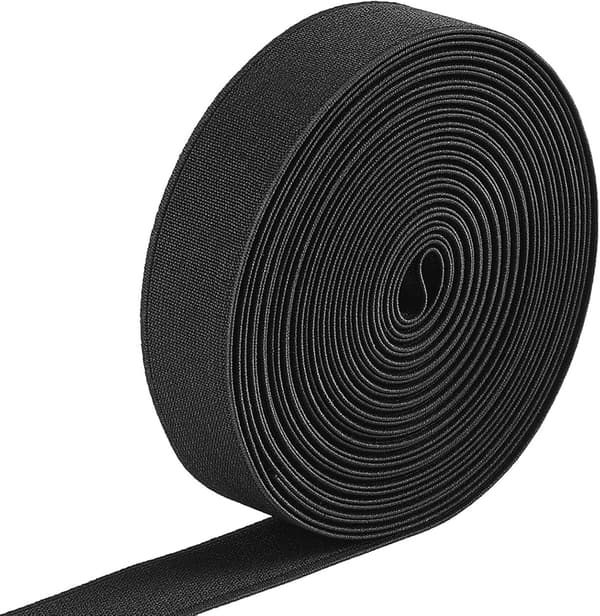 Nylonbånd Kraftig Webbing Rem til DIY Håndværk Rygsæk Forklæde Vimpel-sort black