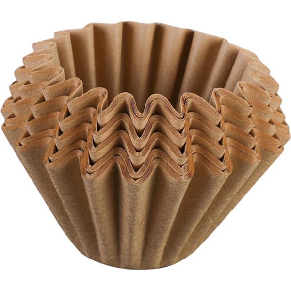 50 st kaffefilterpapper korgpapperfilter för kaffemaskin S