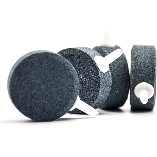 Luftstenar för akvarier, 4 cm luftsten fiskakvarium diffusor bubbelfrisättningsverktyg (4-pack)