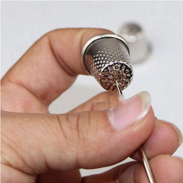 20 st symaskinsfingerborgar fingerskydd verktyg metall DIY handgjorda tillbehör