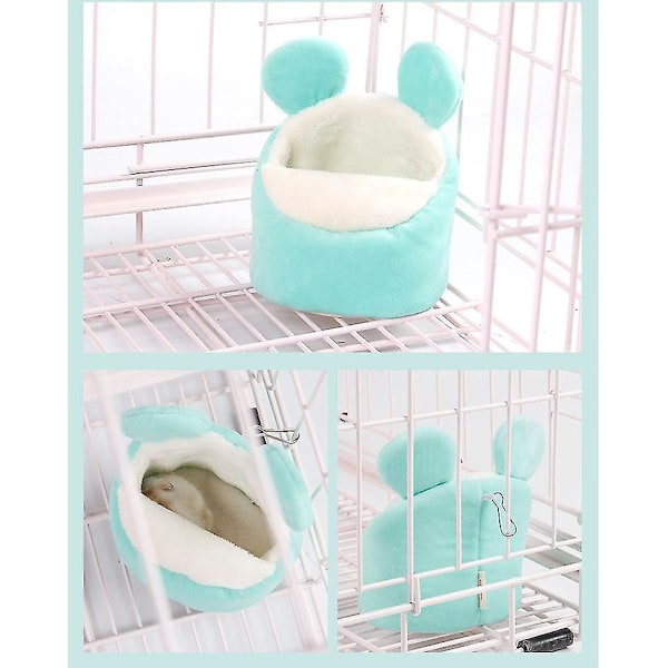 Hamsterhus Djurhus Varm Bo Mini Vinter Flanell Djurhus Varm Bo color 1