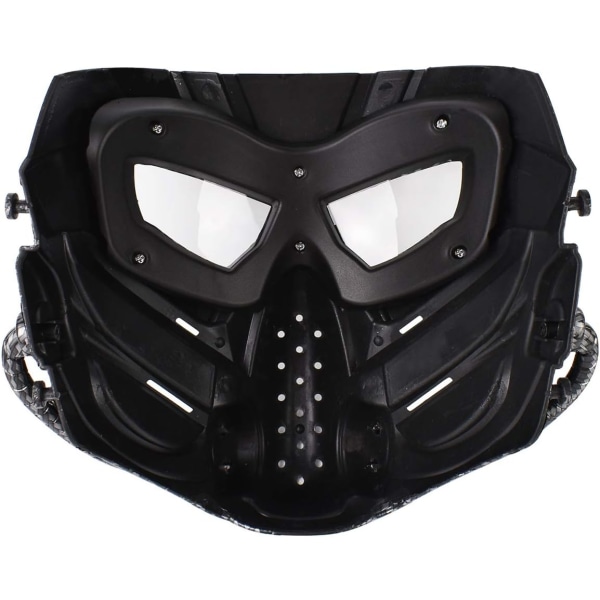 Airsoft-mask Full Face Tactical Mask med ögonskydd Slagfast för CS-spel Paintball color 1
