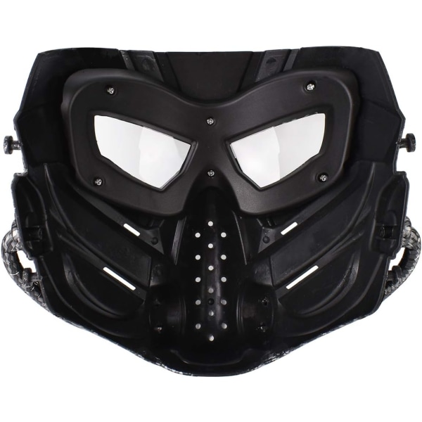 Airsoft Mask Full Face Tactical Mask med ögonskydd slagtålig för CS Game Paintball color 1