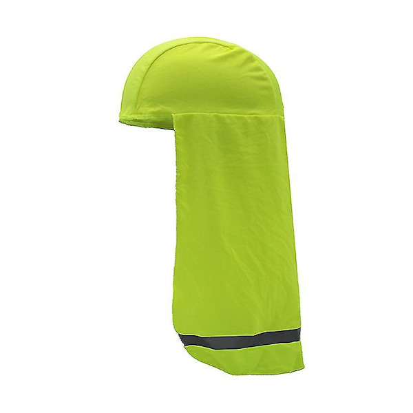 Utomhus ridning lång svans hatt sommar halsduk hatt svettabsorberande snabbtorkande hjälm (gul) Yellow
