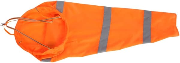 Fluorescerende Orange Retningsbestemt Vindpose Lufthavn Vindpose Rip-Stop (150CM)