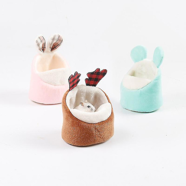 Hamsterhus Djur Varm Bo Mini Vinter Flanell Djur Varm Bo color 3