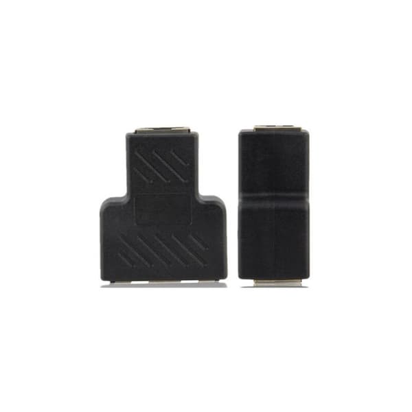 Ethernet nettverkskabeladapter Patch-kabel Ethernet LAN nettverksadapter RJ45 Cat 6 Splitter