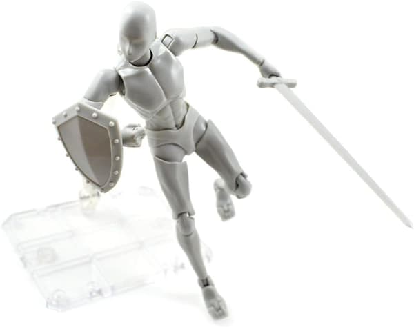 2.0 Actionfigur Mannlig Modell (Mann)