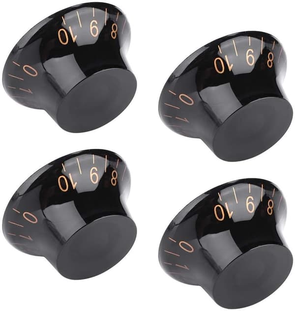 Guitar Volume Control 4-pak Speed Tone Volume Control til EPI LP Elguitar (sort)