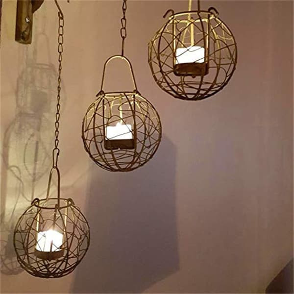 Lyse hvite LED telys, 24 stk flimrende LED telys