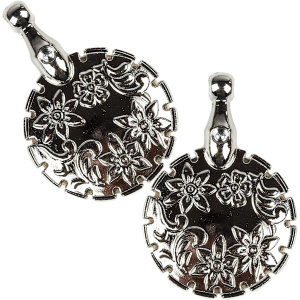 2 st garnklipparhängen, metalltrådsklipparhänge för DIY-syverktyg (silver) Silver