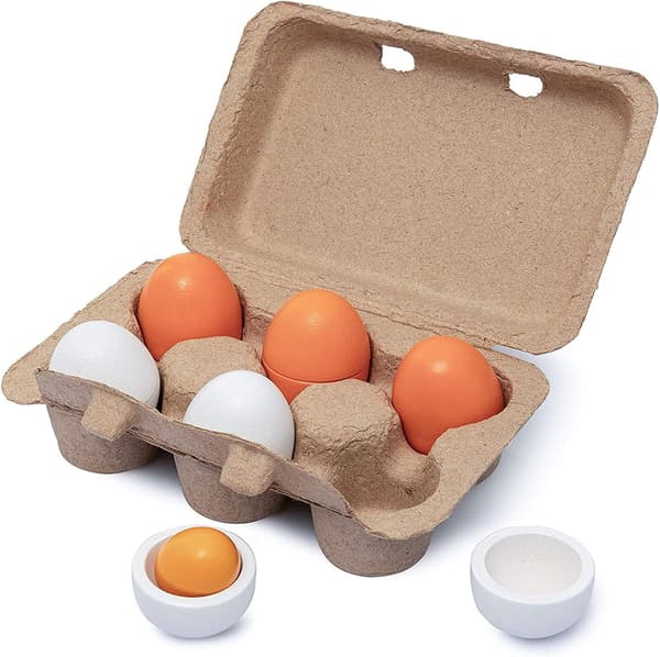 Lekehus Eggleker i Tre for Barn - 6 Deler