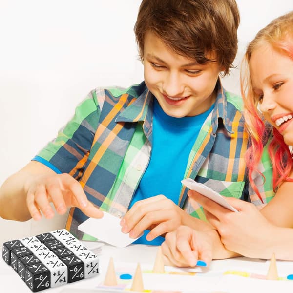 48 terninger tellere token terninger lojalitet terninger D6 terninger kube kompatibel med MTG