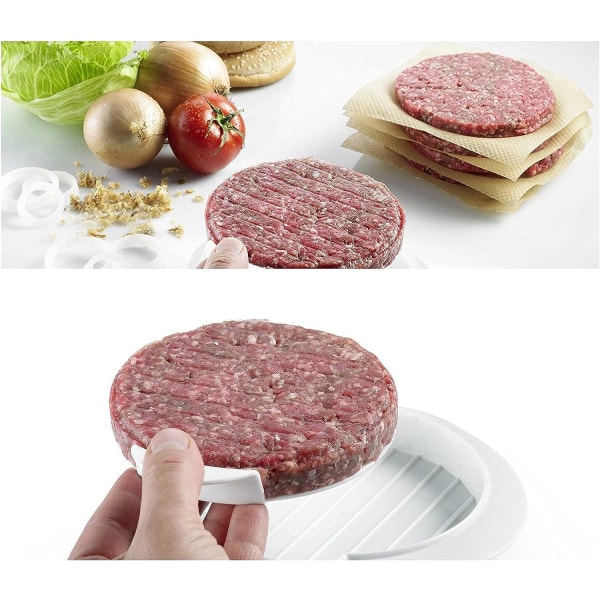 Hamburger Patty Maker, Jämn Tjocklek Form Burger Press för Kök