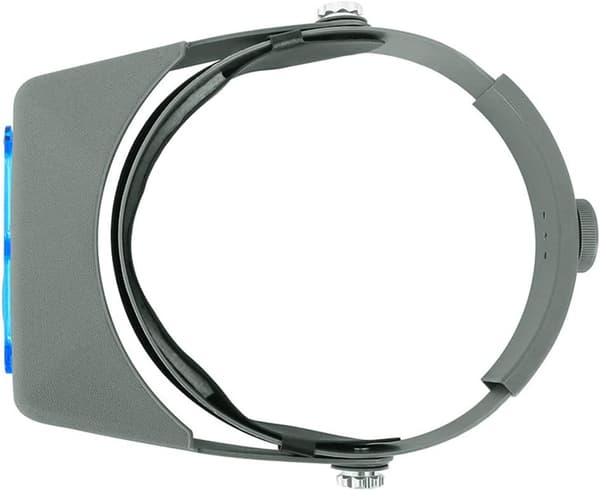 Hodebåndsforstørrelsesglass med doble linser 1,5X 2X 2,5X 3,5X Optisk 4 linser