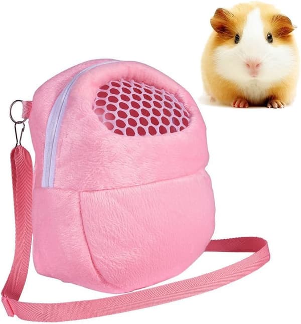 Bärbar igelkott hamster andningsbar bärväska handväskor rese ryggsäck