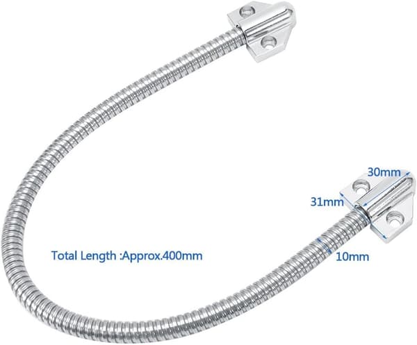 16\" Legering i legering med triangulära ändar Exponerad metallkabelskydd