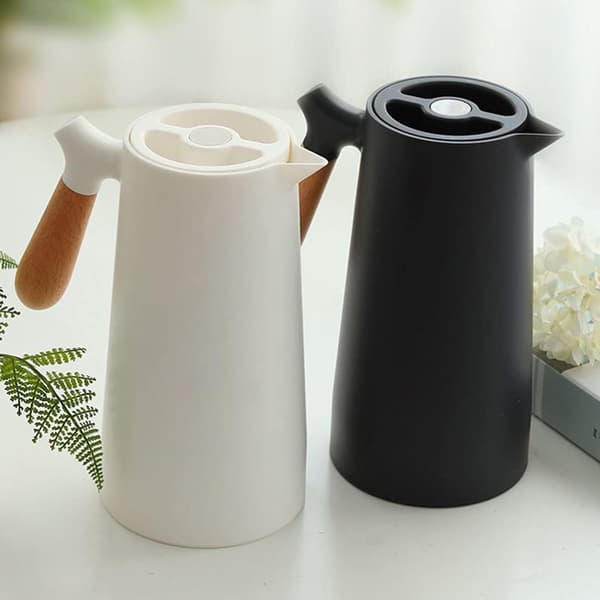 Husstand stor kapacitet termisk isolering kedel (sort, 1L) 1 stk Black