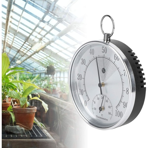 Växthushygrometer, temperaturfuktighetsmätare, för växthusplantering