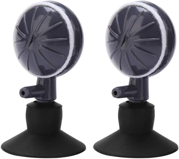 2 st luftstensskiva med sugkoppar bubbel luftsten diffusor roterande typ justerbar