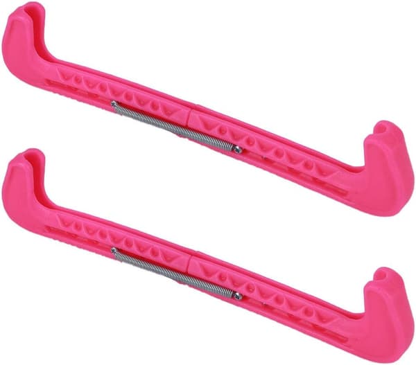 2 st isskydd, isskridskoskydd figur plastskydd justerbar