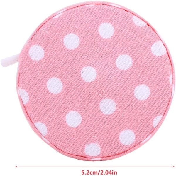 1 st måttband, infällbar måttbandlinjal för tygsömnad Skräddarsydd tyg (rosa) color 3