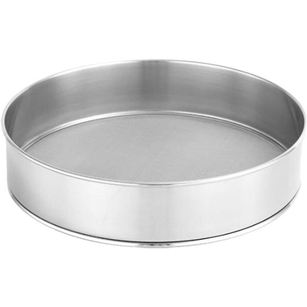 Rostfritt stål mjölsikt fint nät baksikt （30cm） 30cm