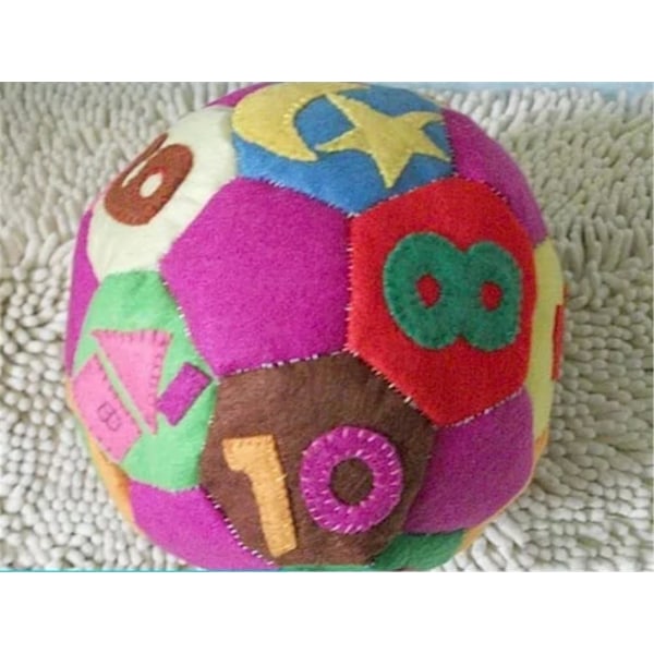 5 st stora filtark - 50 * 40 cm DIY hantverk lapptäcke symaterial sorterade 5 färger（stil 2）