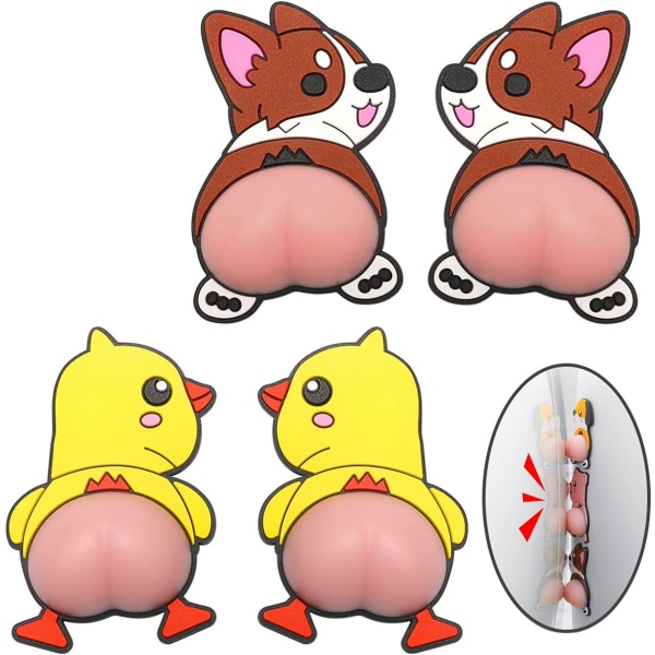 4 st dörrkraschblock anti-bump och anti-scratch kaross universal - roliga bilstickers